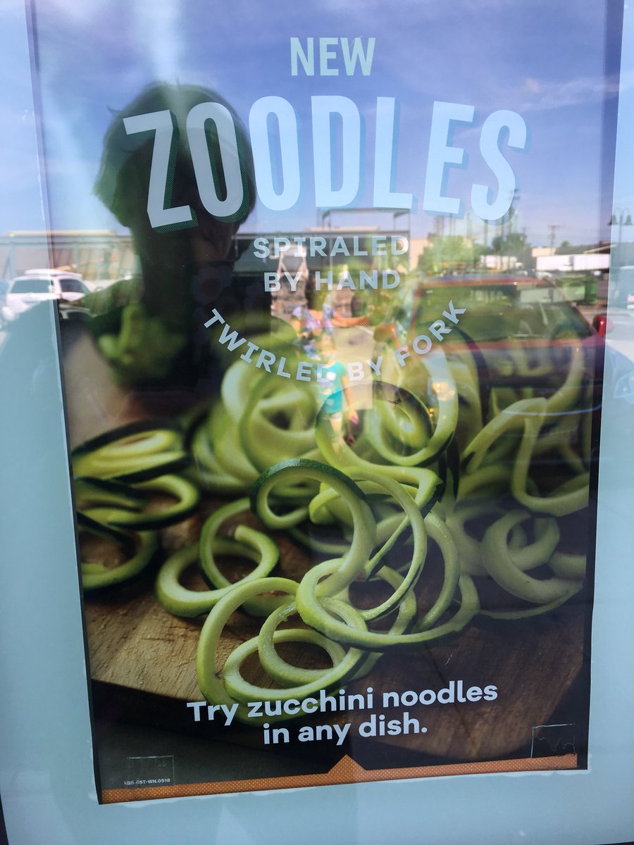 JenkinsCritic's tweet photo. Did you know @noodlescompany now has Zoodles? https://t.co/Gwy915rrAi