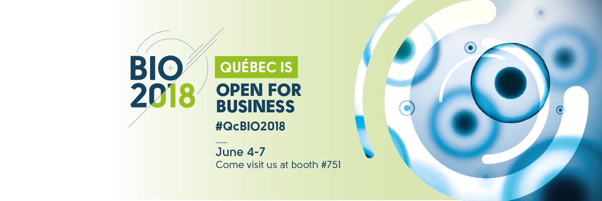 SherbInnopole's tweet photo. We'll be at #BIO2018 next week with 5 #Sherbrooke Cos. Meet us at booth 751 - Québec Pavilion! #QcBIO2O18 #lifesciences https://t.co/JpCSXxr40V