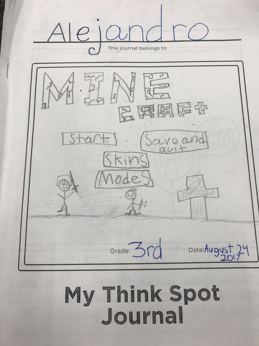 maestraMrsV's tweet photo. #computerscientist/architect/contractor/realtor #developingmanyskillsthroughminecraft #innovators @BosLangAcademy @maestraMrsV @lobosinthird @BradburyDarci https://t.co/hnxmcuP7lb