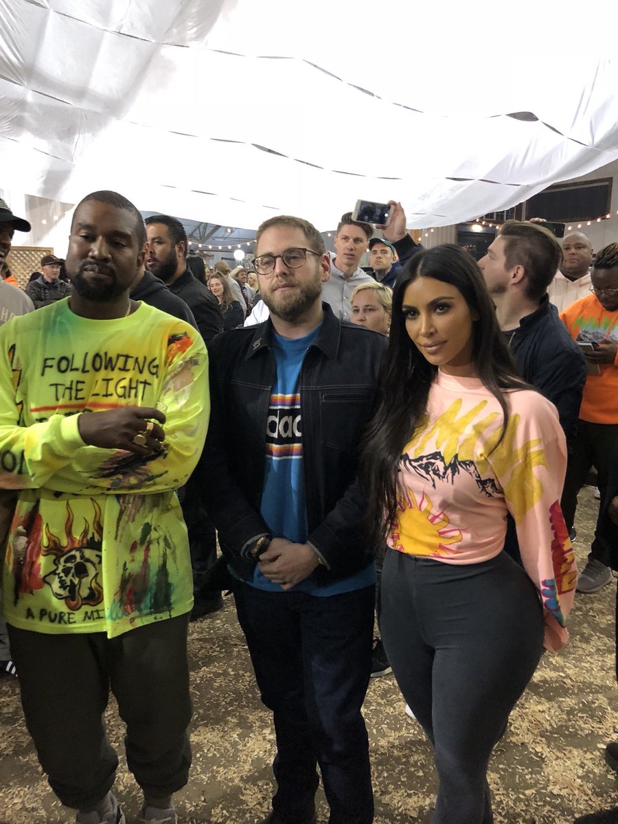 adam22's tweet photo. Got a photo with Kanye last night https://t.co/0VmEQr6t7L