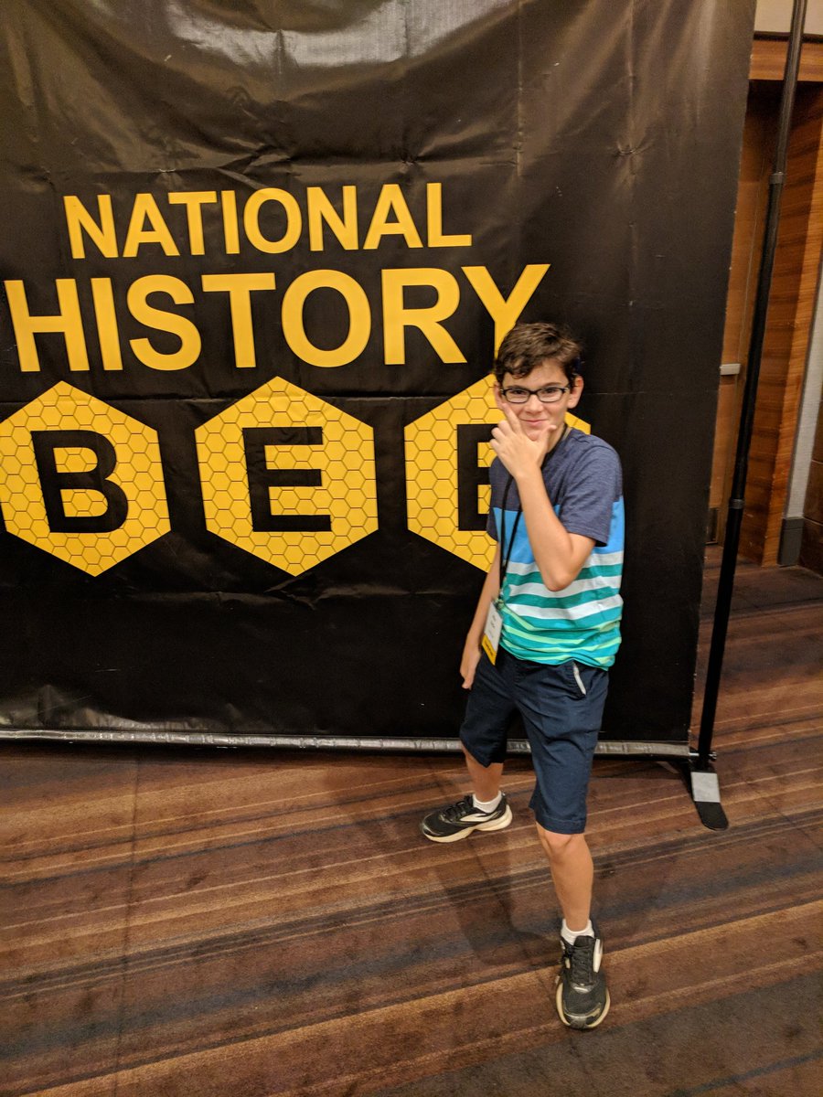 timjbutlercom's tweet photo. @MorganCitizen @LakeOconeeNews  Starting today, three Morgan County middle school students participating at @NatlHistoryBee @MarriottMarquis https://t.co/RfZs4XVWdd