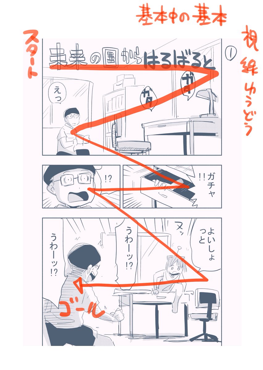 明日から使える漫画技法（嘘） 