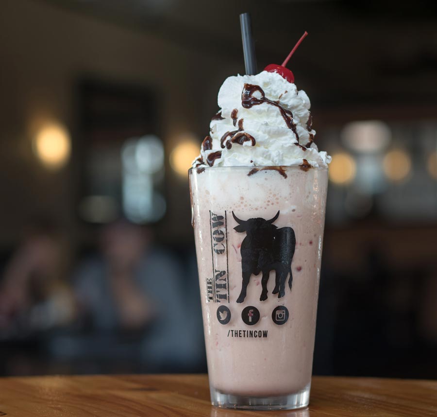 TheTinCow's tweet photo. End the work week with an indulgent treat. We recommend going big with our Spam Monster and a Spiked Milkshake to wash it down. Go on, you deserve it! #SpamMonster #Milkshakes #Burgers #FridayFeels #TGIF #DowntownPensacola #Pensacola #Pcola https://t.co/wyMfuJXEKo