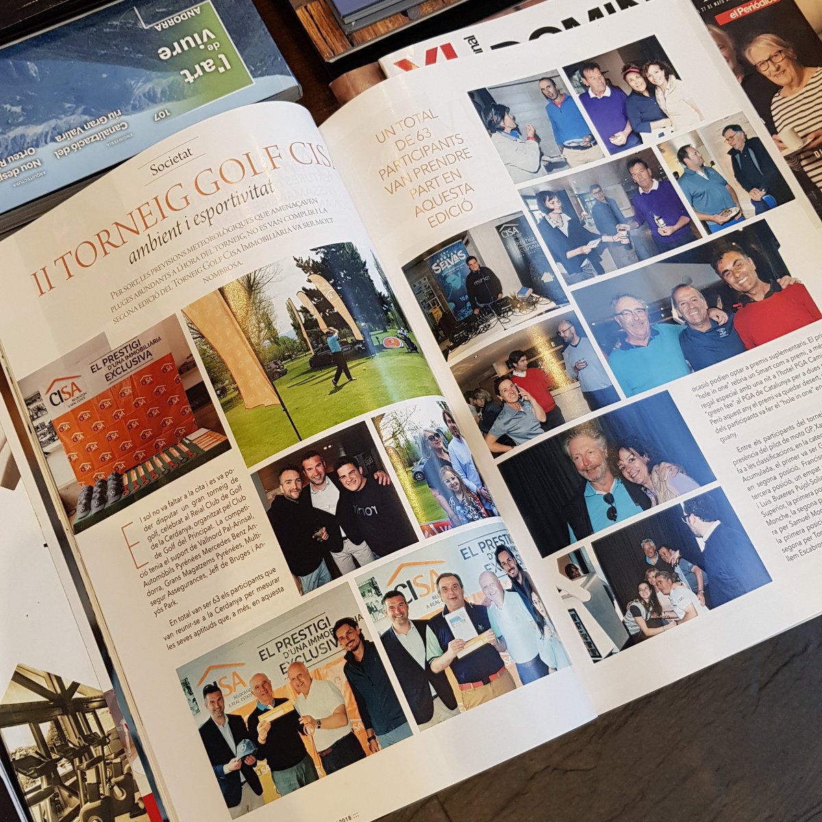 cisaandorra's tweet photo. Aquest mes hem sortit a la revista @donasecret 😎 📰
.
.
#andorra #lacomunidadinmobiliaria #donasecret #cisa #torneigdegolf #realestate #vaserunbondia #andorrabloggers #mesjuny #andorraworld #realclubdegolfcerdanya #golfer #instagolf #immobiliaria https://t.co/p4ufC4RmSe
