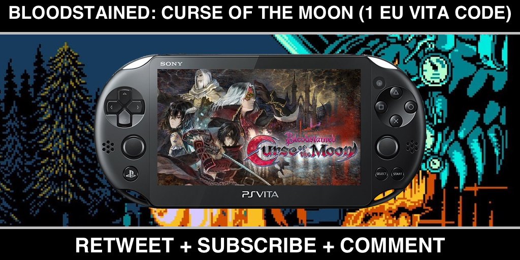 TweetVitaReview's tweet photo. Giveaway Time!

1⃣Retweet
2⃣Subscribe to my YouTube channel
https://t.co/Lw8VIRShT3
3⃣Comment under this video with your Twitter handle
https://t.co/uRyj9QUCD1

For a chance to win a Bloodstained: CotM EU PS Vita code!

Winner will be announced on Friday (June 8).Good luck! 💫 https://t.co/v9L6Hh6oZI