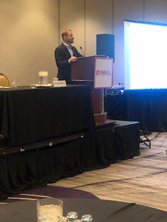 CommLawBlog's tweet photo. CommLawBlog's @kevinmgoldberg spoke this week at the @PMBAonline 's annual conference on ways to avoid copyright infringement liability in productions, websites, and via social media. #PMBA17 #FHHonthego https://t.co/2oAAZEKkXK