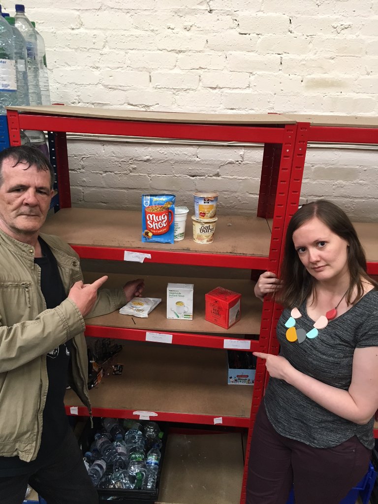 SimonCommScot's tweet photo. Our lonely tins need some friends! Please help share the word about our Urgent Food Appeal. It’s #NationalMakeLifeBeatifulDay soon and we hope people can get involved by donating tins and dried food.
#helpothers #simonscotland #peoplemakeglasgow https://t.co/MsXWylAPOb
