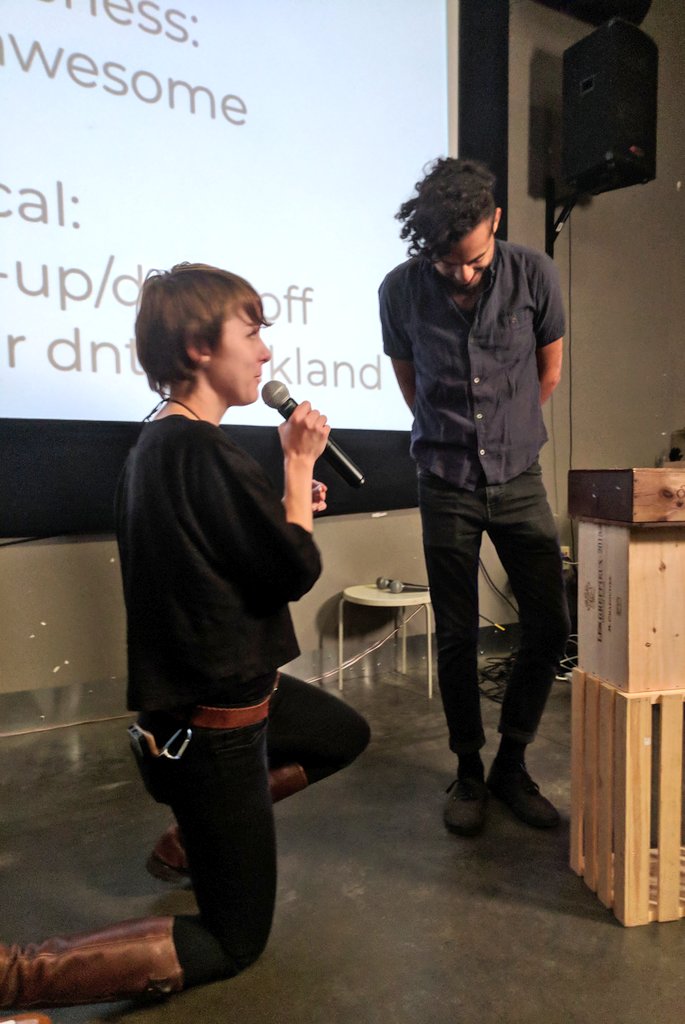 Oakland_CM's tweet image. 🐱 Congratulations to our lovebirds Christie and Jeff of @tinyoakmedia! 🐱

😍 A portrait of #CMCommitment. 😍

#CreativeMornings #cmoak #WeBelieveInGivingADamn