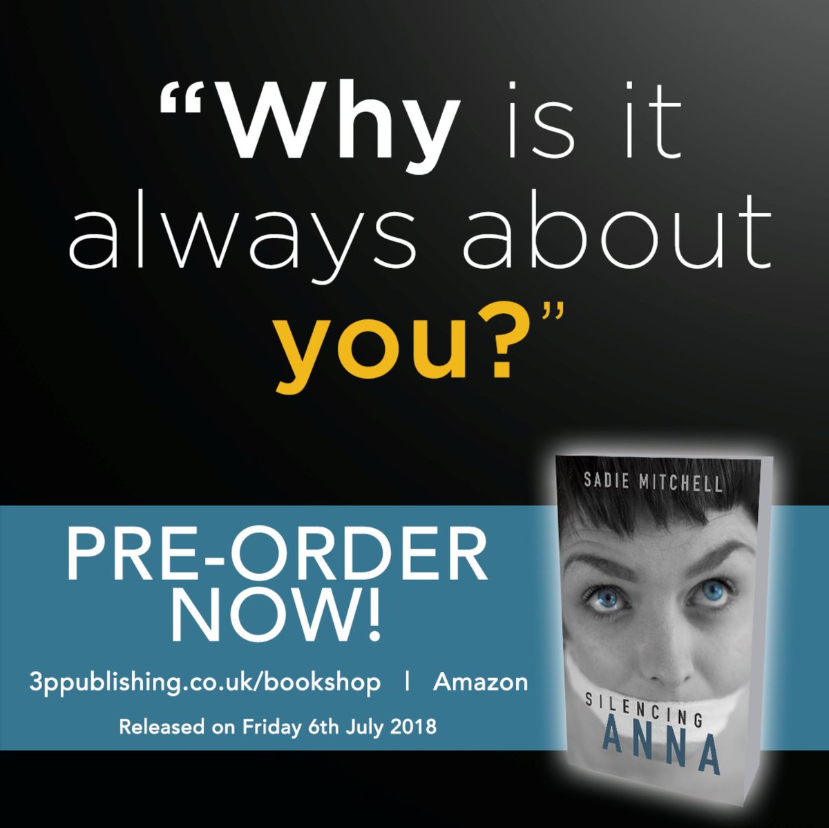 3ppublishing1's tweet photo. Did James leave Anna for dead or did something else happen? How does Daniella fit into all of this?  #whyisitalwaysaboutyou https://t.co/NfUKjm0oZX