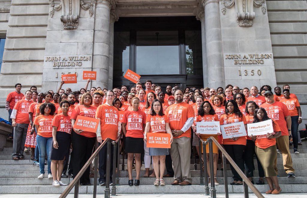 The Bowser Administration supporting National Gun Violence Awareness Day.