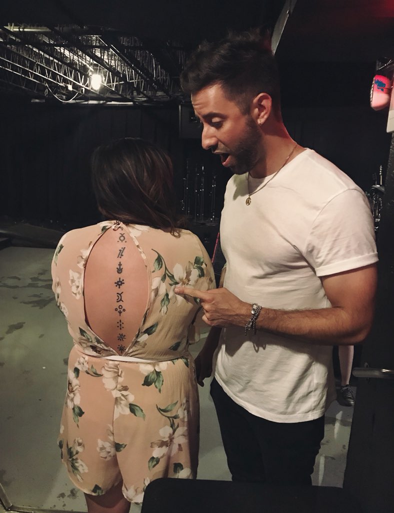 When you visit a city for the first time, sell out the show and see your album art tattooed on someone’s back. Minneapolis you blew my mind in more ways than one. 🤯♥️