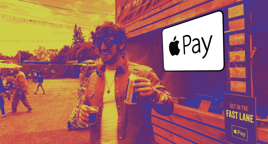 Apple Pay tests ‘order ahead’ for drinks at music festivals by @joshconstine