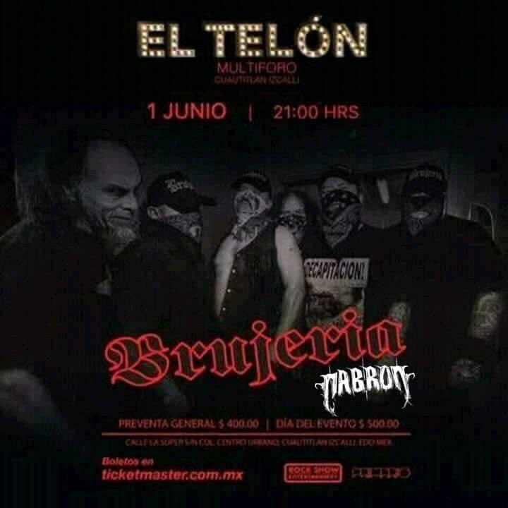 Gracias al apoyo de nuestra gente de Izcalli, somos tomados en cuenta para toquines de muy buenas bandas !!!
#somoscabron