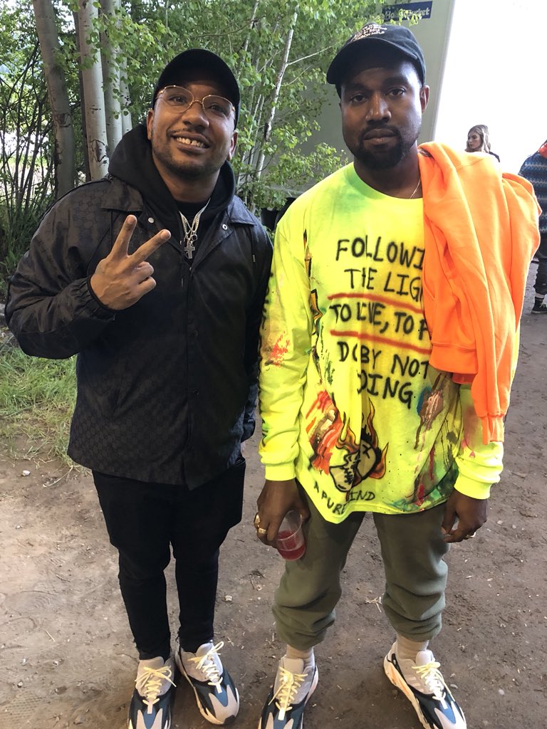 CyhiOfficial's tweet photo. Big bro @kanyewest I am so proud of u!!! Thank u for opening a door to a new universe!!!! #Ye #Wyoming #NewEra #GOODMusic https://t.co/RXL7n1pX6k