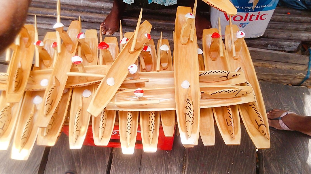 See Ghana on Twitter: "Souvenirs from our last trip to Nzulezu. #