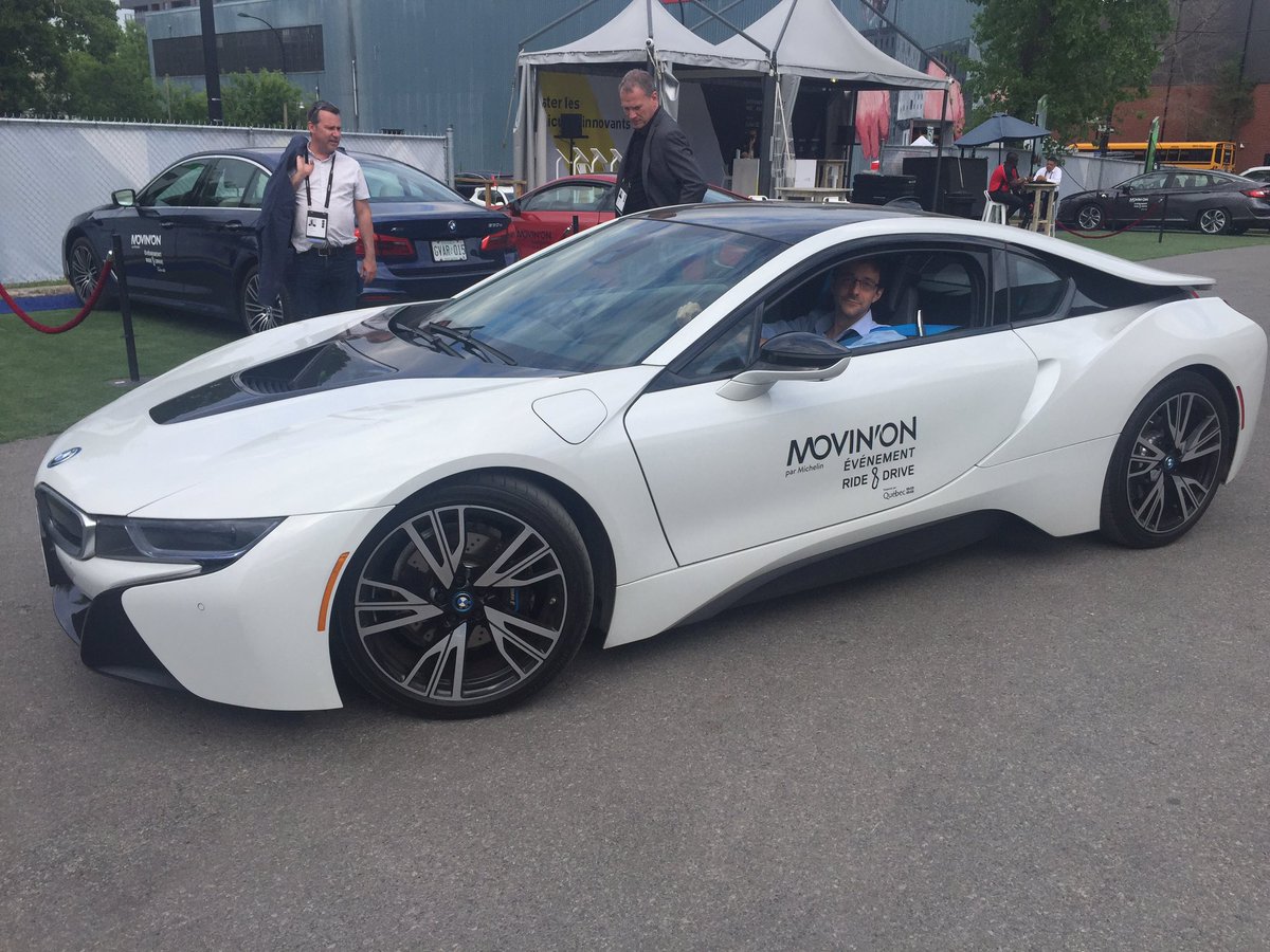 NDattez's tweet photo. Tests of Tesla S, Tesla X, BMW i8: Thanks to #movinonconf2018 for helping us choosing our next car! https://t.co/QesgnfKeiW