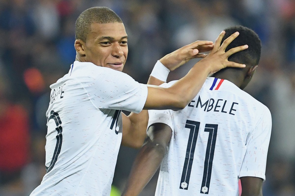 KMbappe's tweet image. Victoire ✌🏽...
Crochet Crochet Ousmane Dembélé 🎶 🔥 @Dembouz