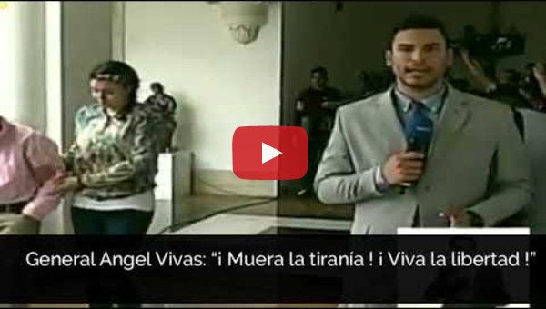 “¡MUERA LA TIRANÍA, VIVA LA LIBERTAD!” El gritó del general Vivas en la Cancillería -►  goo.gl/wyAE5s