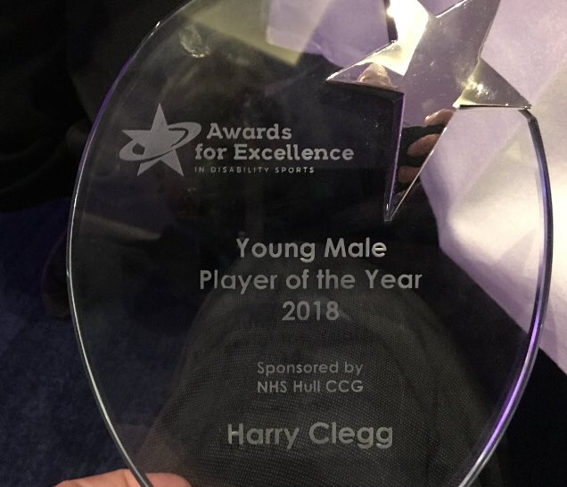 MichelleClegg's tweet photo. Super proud of Harry Clegg winning the Young male Player of the Year @awards_for #YLChampions 🏆🥇🏒🥅 #Bradfordicehockey #Special people on ice https://t.co/0DGYhDoT0H