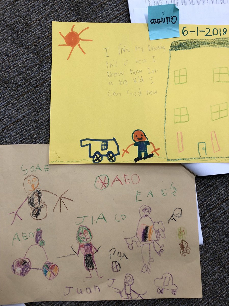 Mrs_Quinteros's tweet photo. Look how much we’ve grown @HooverCFISD writing from September 2017 and from today. 🤗❤️👩🏻‍🎓👨🏼‍🎓 https://t.co/BGnhALn1jF