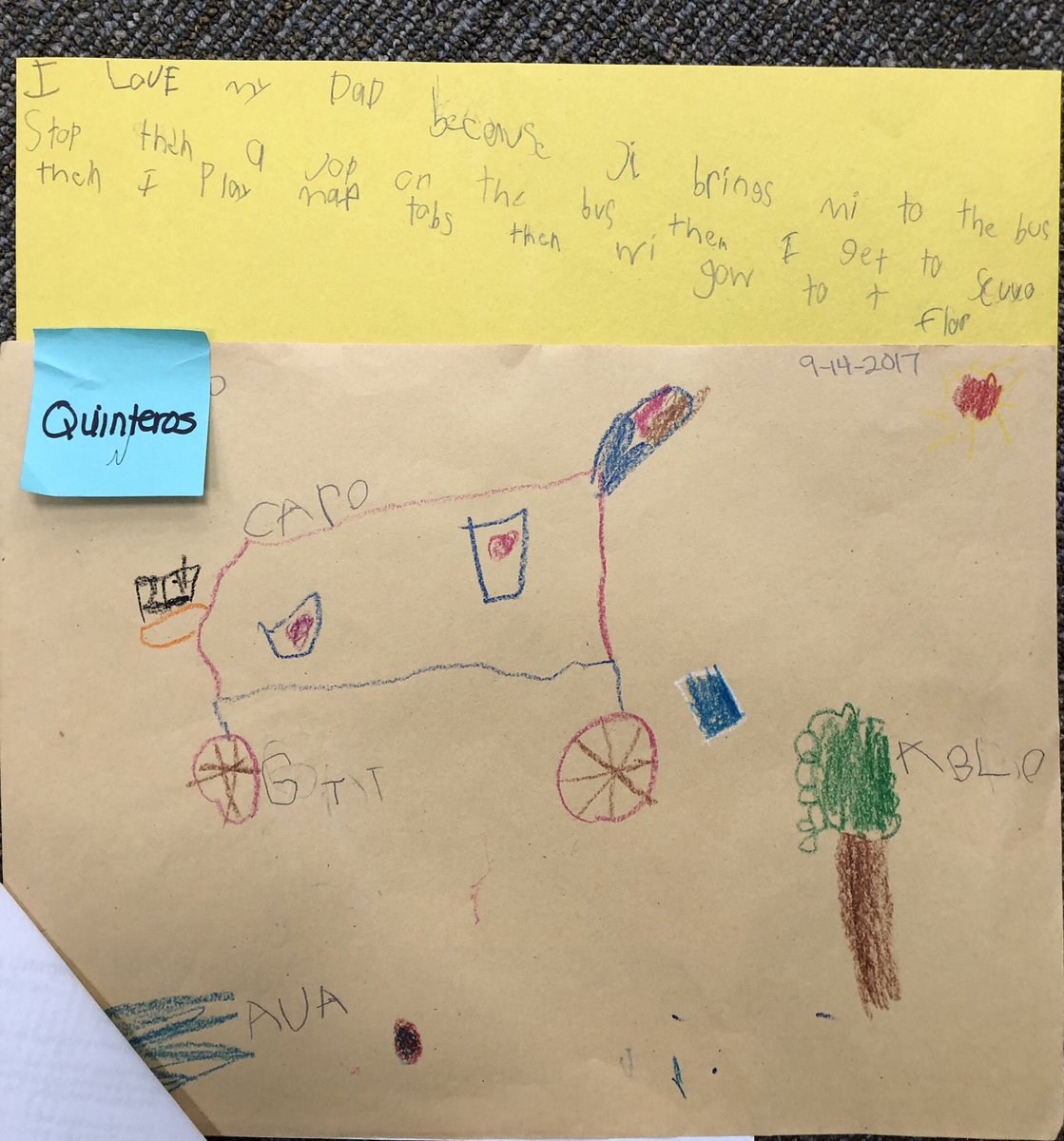 Mrs_Quinteros's tweet photo. Look how much we’ve grown @HooverCFISD writing from September 2017 and from today. 🤗❤️👩🏻‍🎓👨🏼‍🎓 https://t.co/BGnhALn1jF