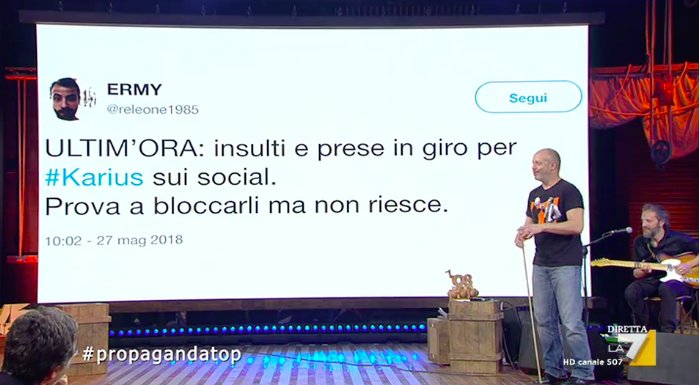 welikeduel's tweet photo. C'è stata la finale di Champions League

#propagandatop #propagandalive https://t.co/gnd8obRGGK