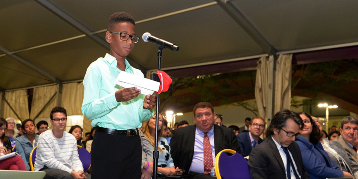 cdfca's tweet photo. "I just hope all of the candidates, even those who were not in attendance, follow through on what they say." Eric Dory, age 11, reflects on California's gubernatorial candidates: https://t.co/52leIp6PIf
@ChronicleSC @KidsPartnership #BuildingOurFuture2018 https://t.co/Wi2b9kW9sC