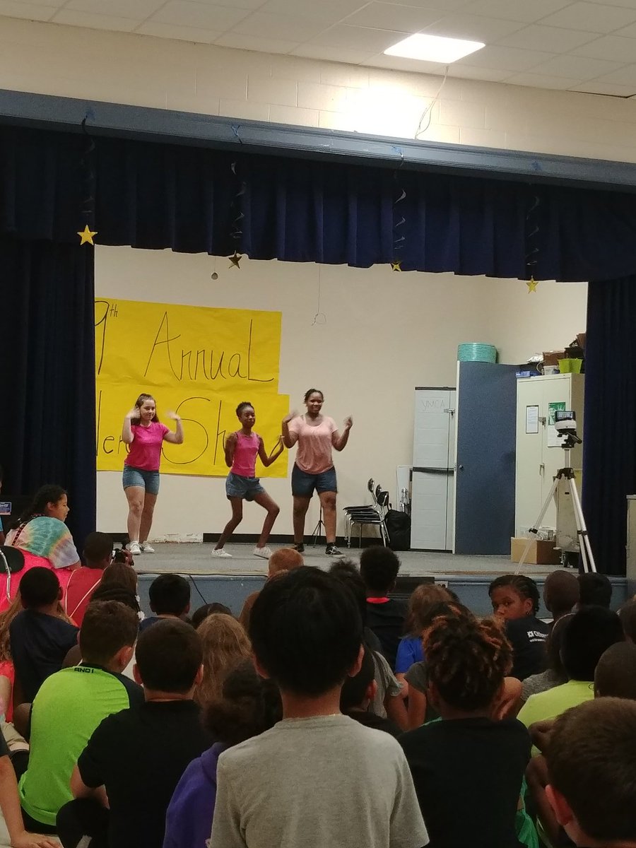 CDRoom104's tweet photo. Our talented performers at the talent show today! We also had some backstage student personnel. Awesome show! #cddolphins https://t.co/VQFzpAUdkx