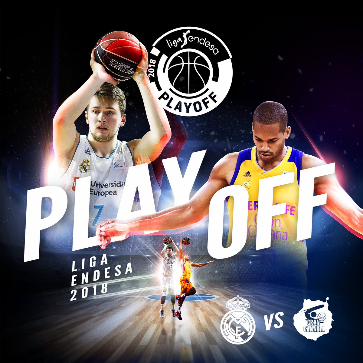 ACBCOM's tweet photo. .@RMBaloncesto y Herbalife @GranCanariaCB, cara a cara en la otra semifinal del #PlayoffLigaEndesa https://t.co/APKwil8kA6