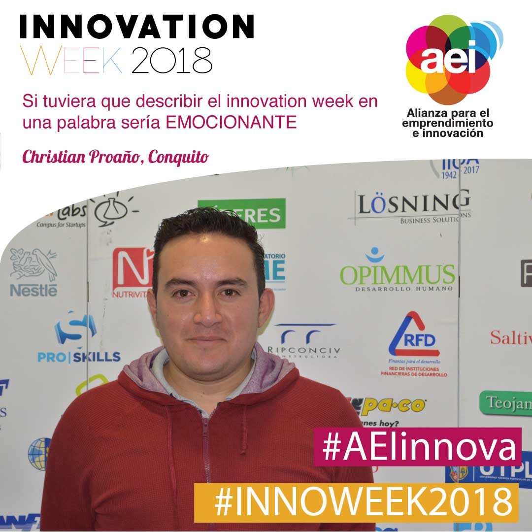 aeiecuador's tweet photo. Gracias a todos los que fueron parte del Innovation Week 👏

#AEInnova
#InnoWeekUIO https://t.co/DkpByPfElS