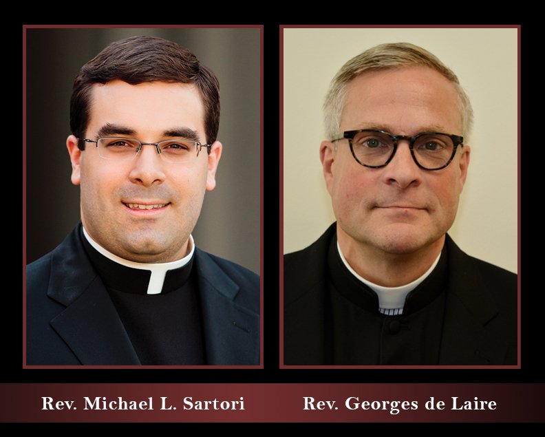 Please join us in praying for our local priests and religious. Today we pray for Rev. Michael L. Sartori and Rev. Georges de Laire, and for Sr. Jacqueline Brodeur, C.S.C., and Sr. Rita Brosseau, C.S.C.