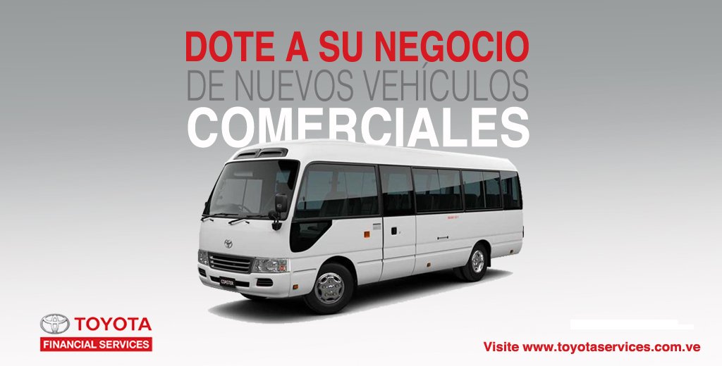 Toyota_Services's tweet photo. Adquiera o renueve los vehículos de su empresa o negocio,
eligiendo entre el Hice Panel para carga o la Coaster y el Hiace Commuter para pasajeros. Visite https://t.co/S2Bjbu3ozU para más información.
#Toyota #ToyotaNuevo #ToyotaServicesDeVenezuela #CompraInteligente #TSV https://t.co/qkkRBfGWsP