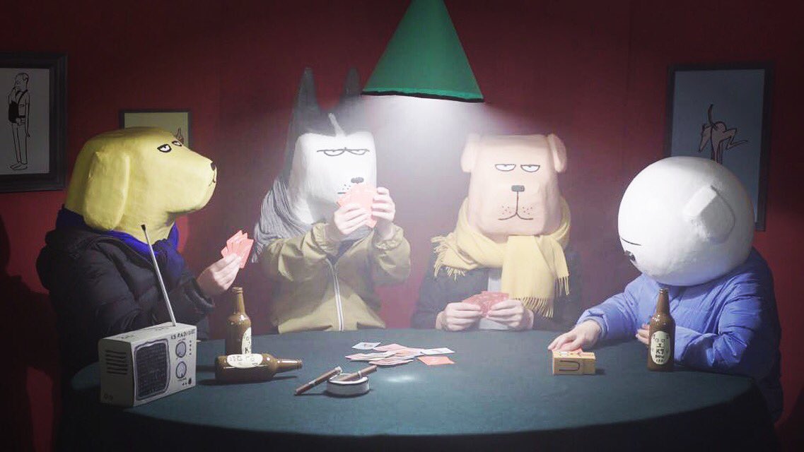 SidekickCrea's tweet photo. The dodgy dogs are coming to a card game near you @YolkyGames #kickstarter https://t.co/l2HabPoI2w