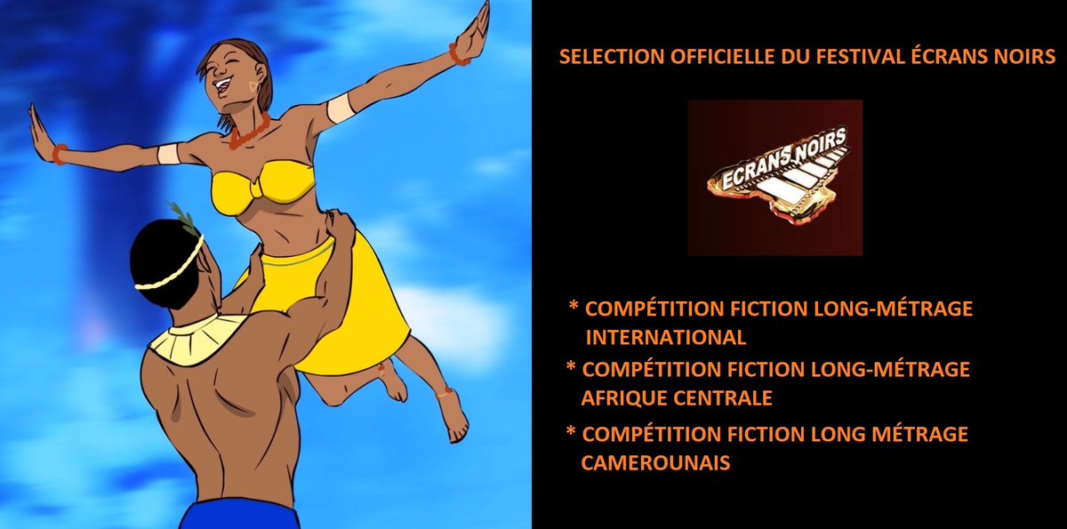 cledley's tweet photo. J'ai l'immense plaisir de vous annoncer que le film d'animation camerounais Minga et la cuillère cassée a été sélectionné pour la 22ème édition du festival @ecrans_noirs et compétira dans 3 catégories dont la prestigieuse fiction long-métrage international! #Cameroon #Animation https://t.co/uQtI87Lk4b