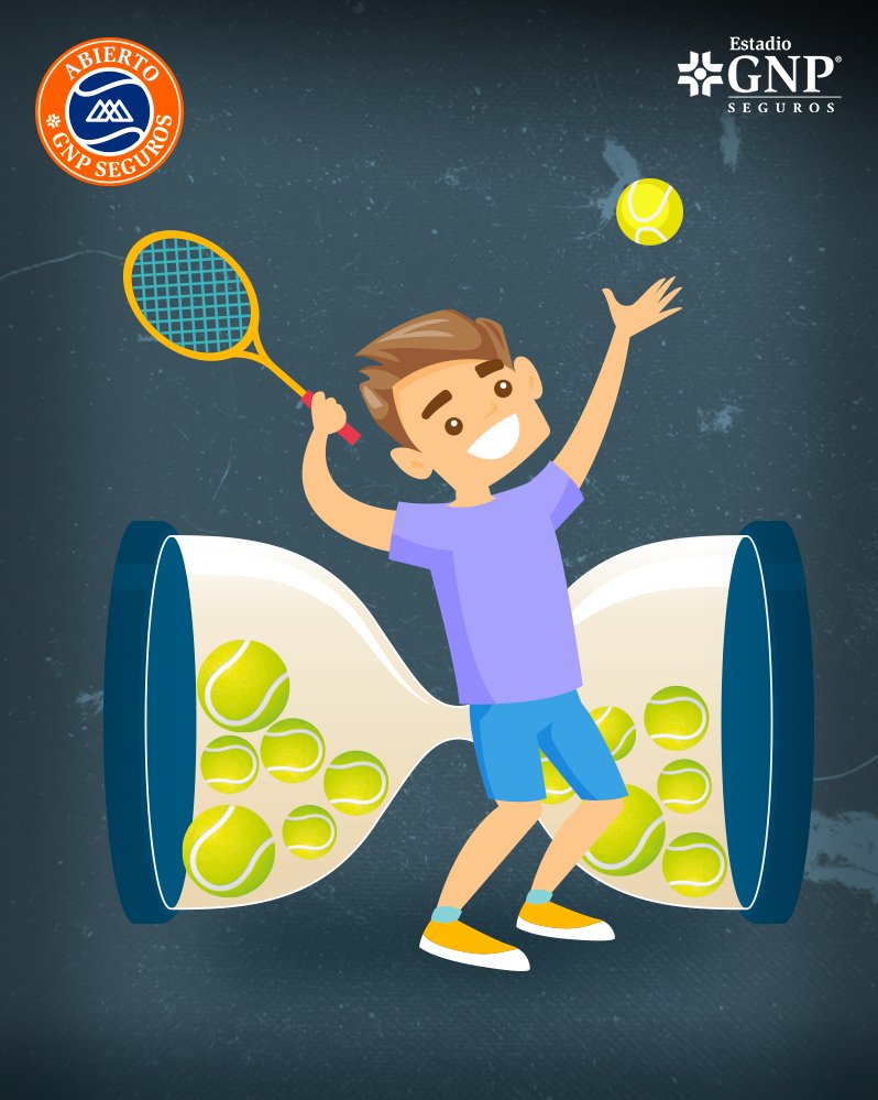 Abierto_GNP's tweet photo. #TENNISFACT: ⏳ Las canchas de tenis tenían una forma de reloj de arena, las canchas rectangulares comenzaron a ser usadas en 1875. #AbiertoGNPSeguros #EstadioGNP #Viviresincreíble https://t.co/Xp7fE8FBzp