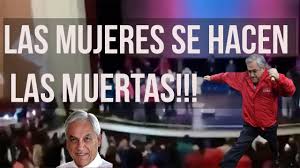 eguilamancilla's tweet photo. Chiste de Piñera.
A propósito del apoyo del Gobierno al movimiento Feminista: ""Hagamos un juego. Las mujeres se tiran al suelo y se hacen las muertas, y nosotros, los hombres nos tiramos encima y nos hacemos los vivos". https://t.co/szbObjnVIg https://t.co/shKmUJjeZO