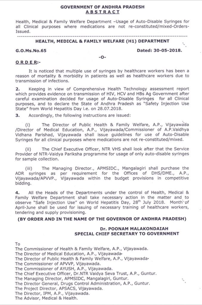 RojerNath's tweet image. Will progressive states follow @AndhraPradeshCM initiative to ensure #oneinjectiononesyringe via universal usage of #AutoDisable #Syringes for all #clinical #Injections in addition to  #Immunisation 💉@ArvindKejriwal @SatyendarJain @cmohry @TelanganaCMO @CMODeIhi @CMOPUNJAB