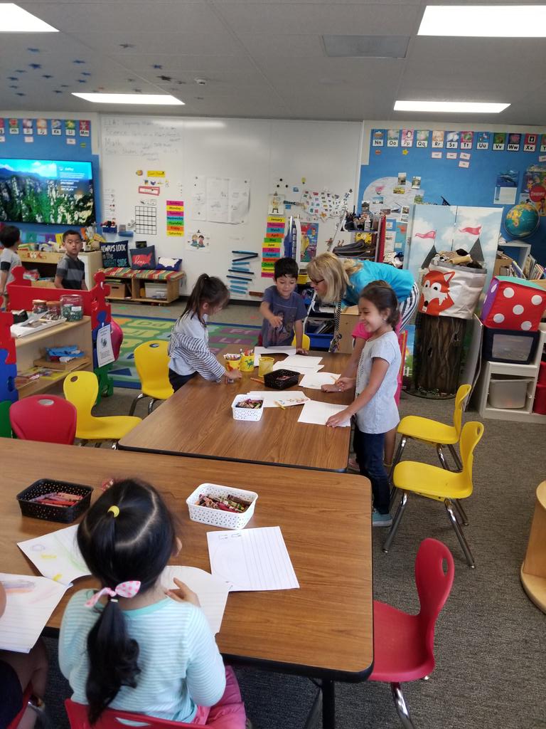 USDDanielle's tweet photo. Love seeing how much these TK kiddos have grown socially and academically. Way to go Mrs Wright!
#usdlearns https://t.co/HyKgysoVUR