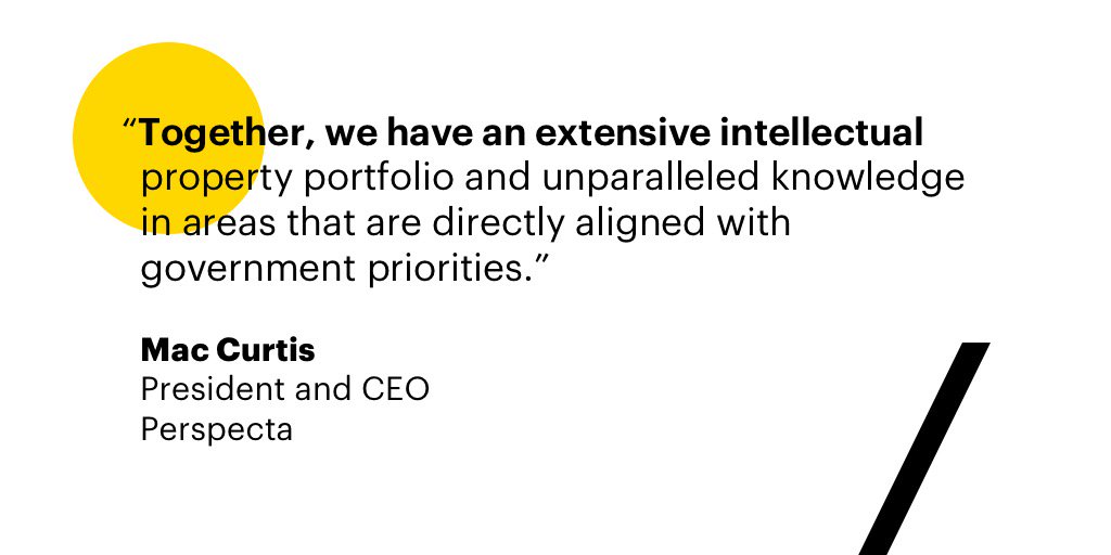 Perspecta tweet media