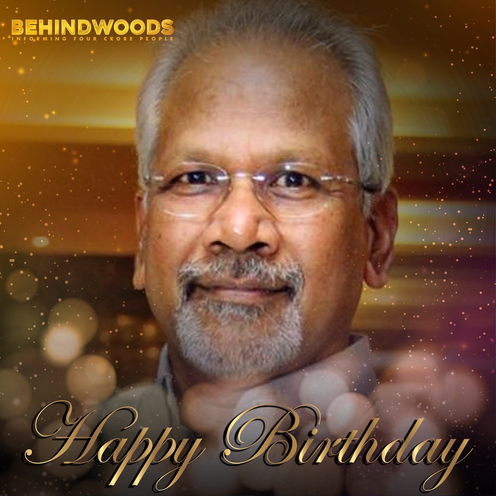 Happy birthday Mani Ratnam sir !!!!      