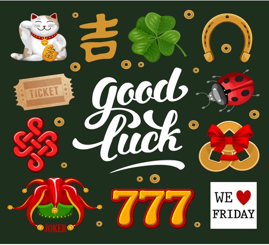 WeLoveRockwall's tweet photo. We're so lucky to have such great fans! What's YOUR GOOD LUCK CHARM? #WeLoveFriday #WeLoveFridays #FunFriday #TGIF https://t.co/Uk6AcQgSzL