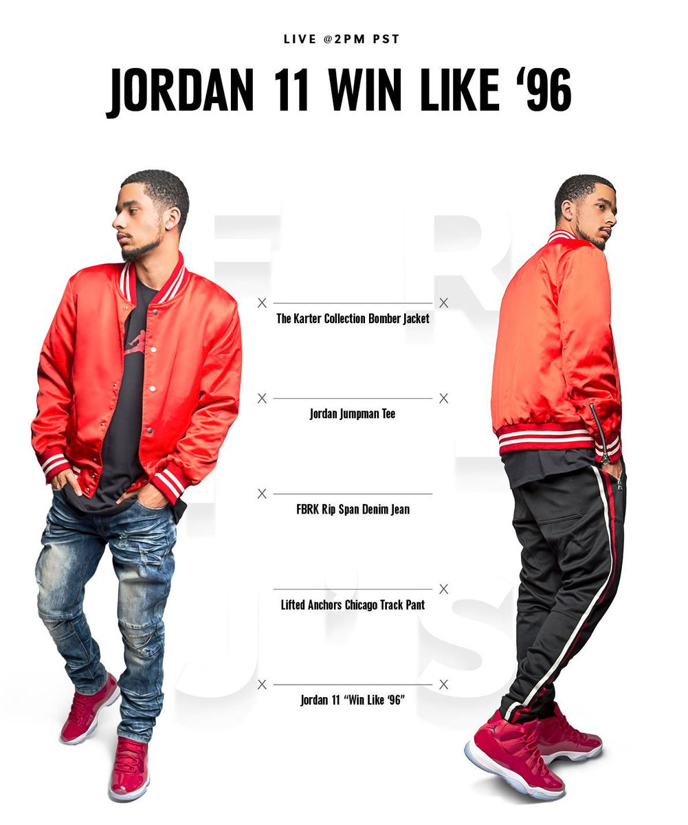 jordan 11 win like 96 outfit