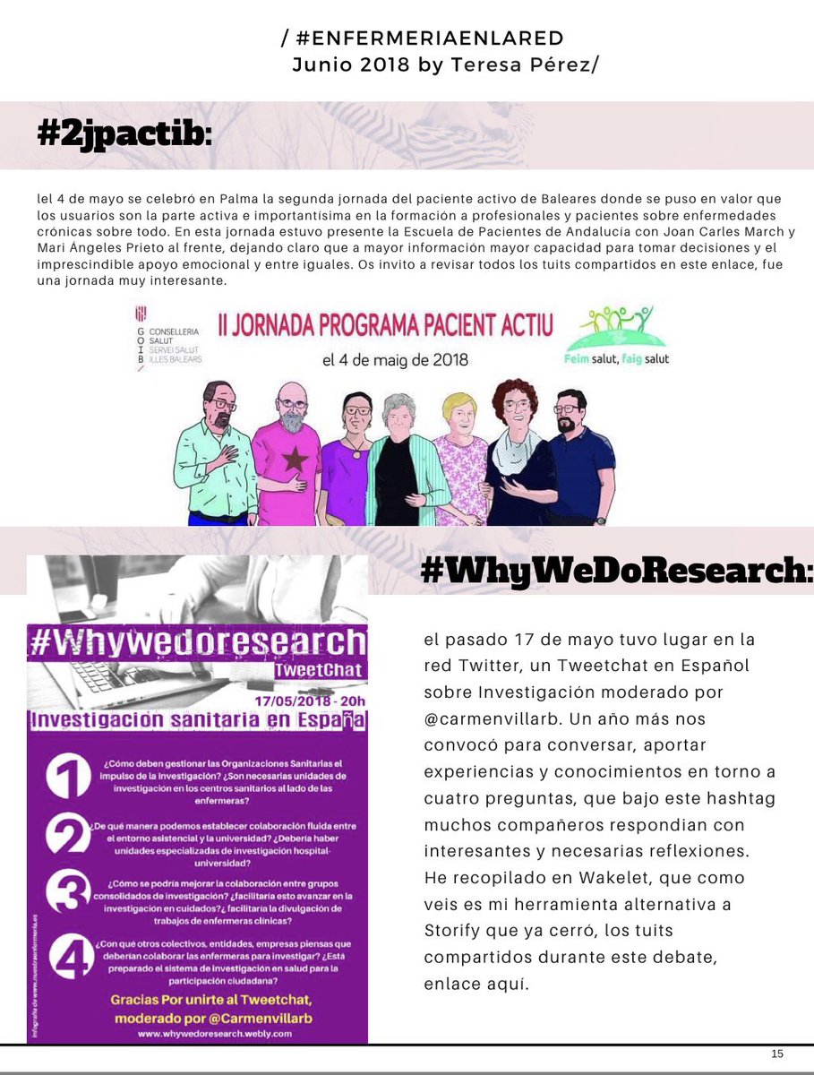 EnfSaludDigital's tweet image. 👩🏼‍💻#enfermeriaenlared en el #FanzinEnfermeria de junio 2018 
➡️ Mención a #FSJDInnova18 #Gandia20 #DIEAlbacete2018 #2jpactib #Whywedoresearch #IVcongresoasenhoa y 3 tuits destacados 
👀👉🏻 ow.ly/dowb30ki2H3