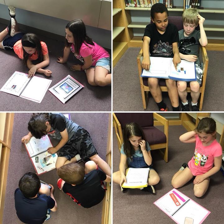 Second grade has been working on writing non-fiction books for the past month. Today they shared them with the whole grade. So many great topics!