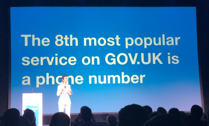 Oh hey, the US gov't isn't the only one that's a bit of a mess. @LouiseDowne makes us feel less alone w/examples of UK gov't struggling w/ big change mgmt + tech challenges  #CfASummit