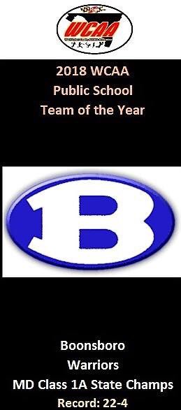 2018 WCAA Baseball Awards