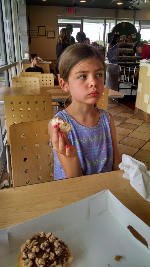 KCSMilitary's tweet photo. For some reason she wasn’t interested in the formula for the perfect doughnut. #Nationaldoughnutday #Torusmath 
https://t.co/ycdLMDSPQJ https://t.co/uRX8flbIqR