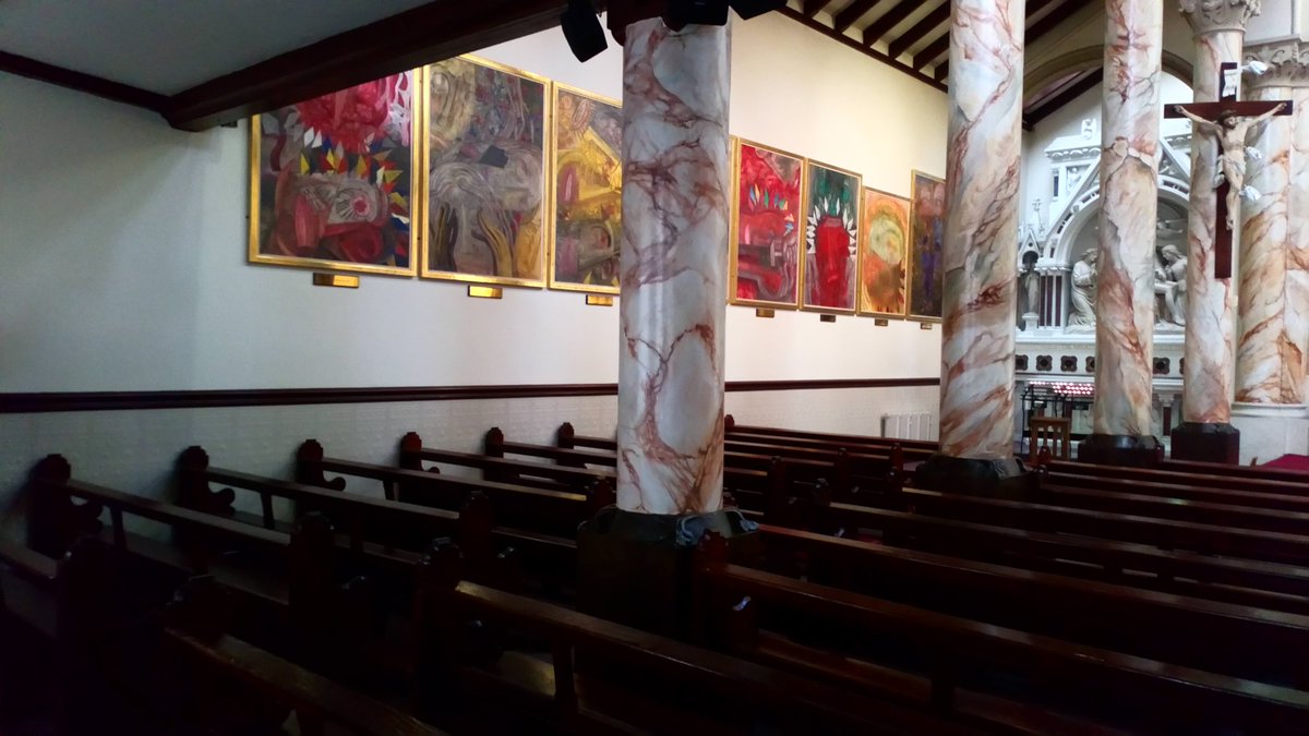 BuildingSculpt1's tweet photo. #StMarysChurch #Manchester #TheHiddenGem #NormanAdams #paintingsinchurches #painting https://t.co/URRMvmIXiT