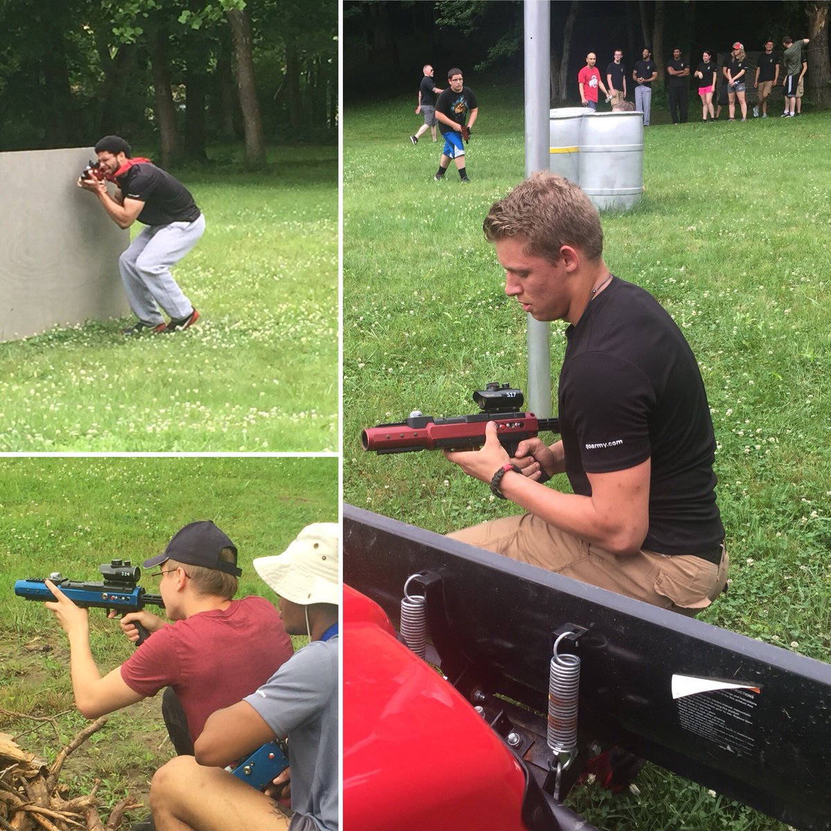 Awesome day getting to support the Lancaster Army Recruiting Company future Soldiers! #futuresoldiers #usarmy #lasertag