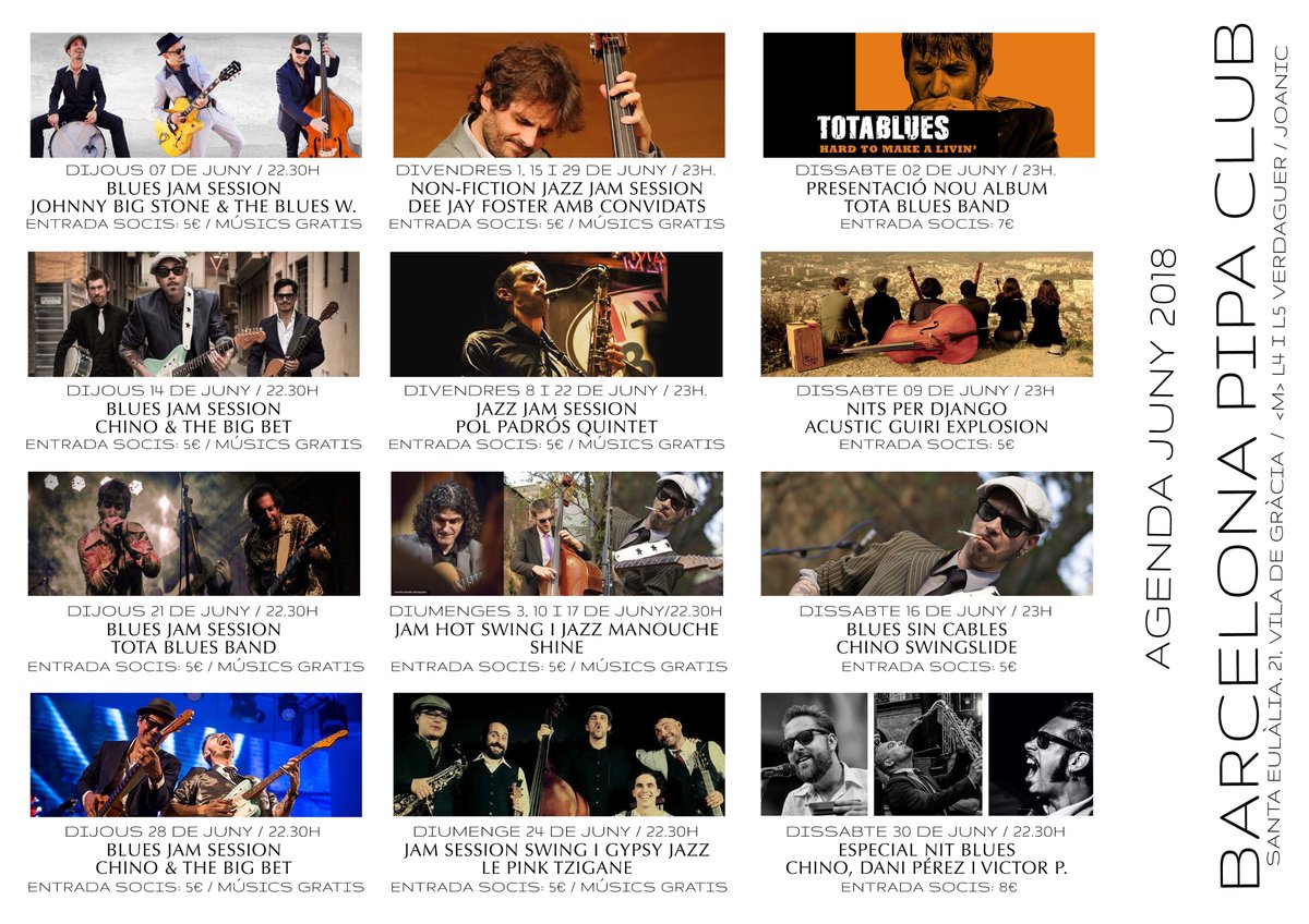 #Jazz #Blues #livemusic #Barcelona